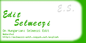 edit selmeczi business card